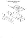 Diagram for 05 - Drawer & Broiler Parts, Optional Parts