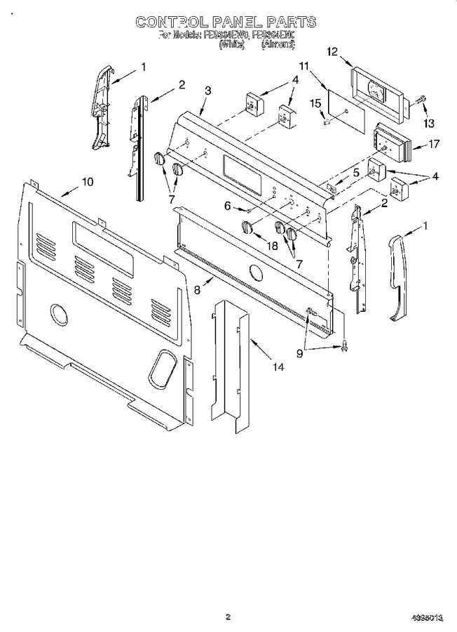 Diagram for FES364EW0