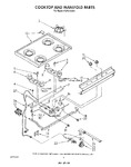 Diagram for 05 - Cooktop And Manifold , Literature A