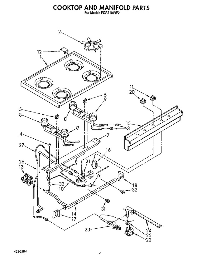 Diagram for FGP210VW2