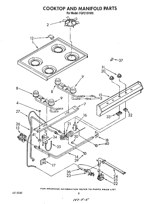 Diagram for FGP215VL0