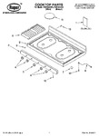 Diagram for 01 - Cooktop Parts