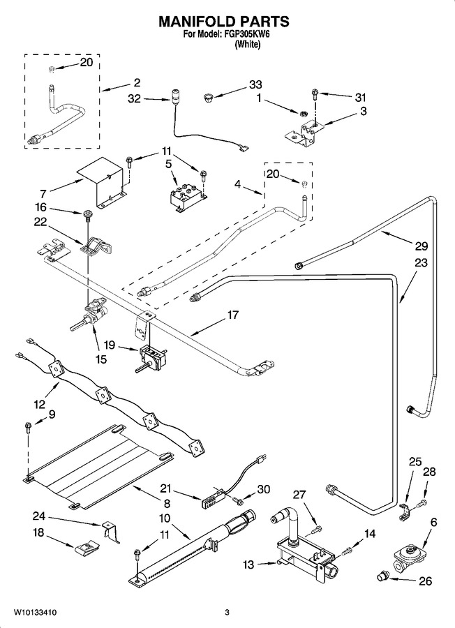 Diagram for FGP305KW6