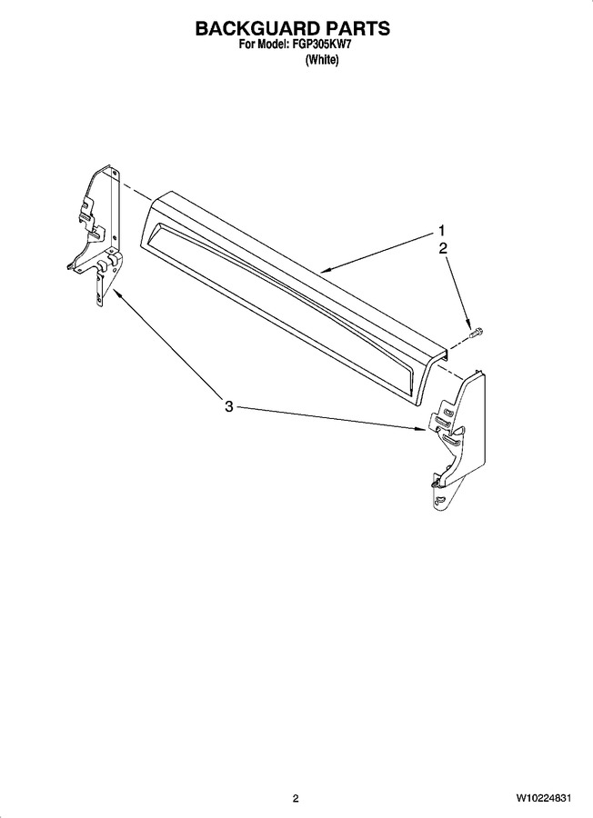 Diagram for FGP305KW7