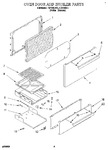 Diagram for 02 - Oven Door And Broiler