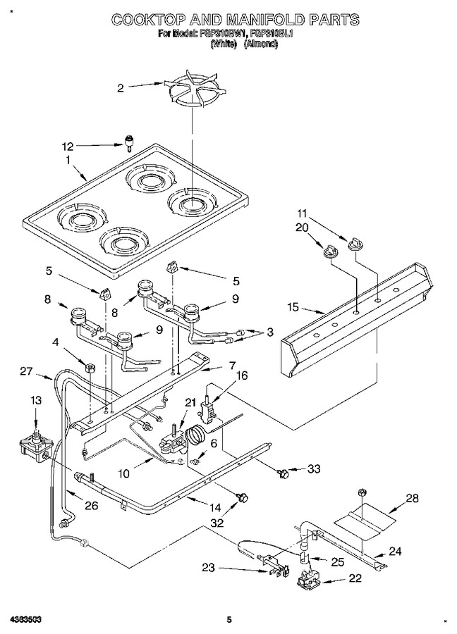 Diagram for FGP310BL1