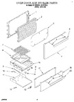 Diagram for 02 - Oven Door And Broiler