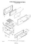 Diagram for 05 - Oven Door And Broiler