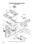 Diagram for 06 - Cooktop And Manifold, Lit/optional