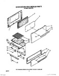 Diagram for 03 - Oven Door And Broiler