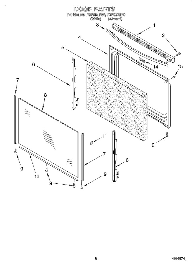 Diagram for FGP325EW0