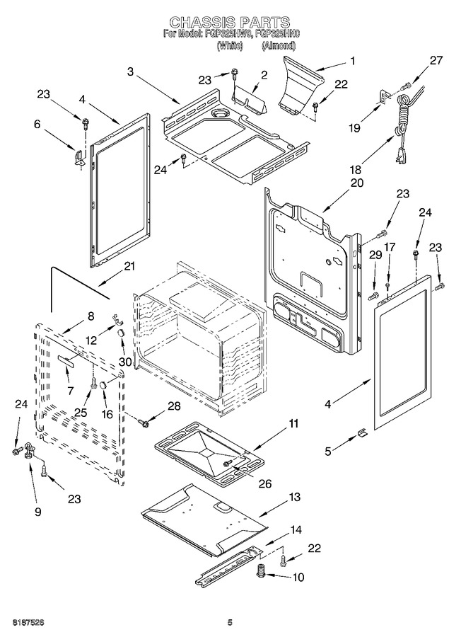 Diagram for FGP325HW0