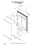 Diagram for 03 - Bottom Door Parts