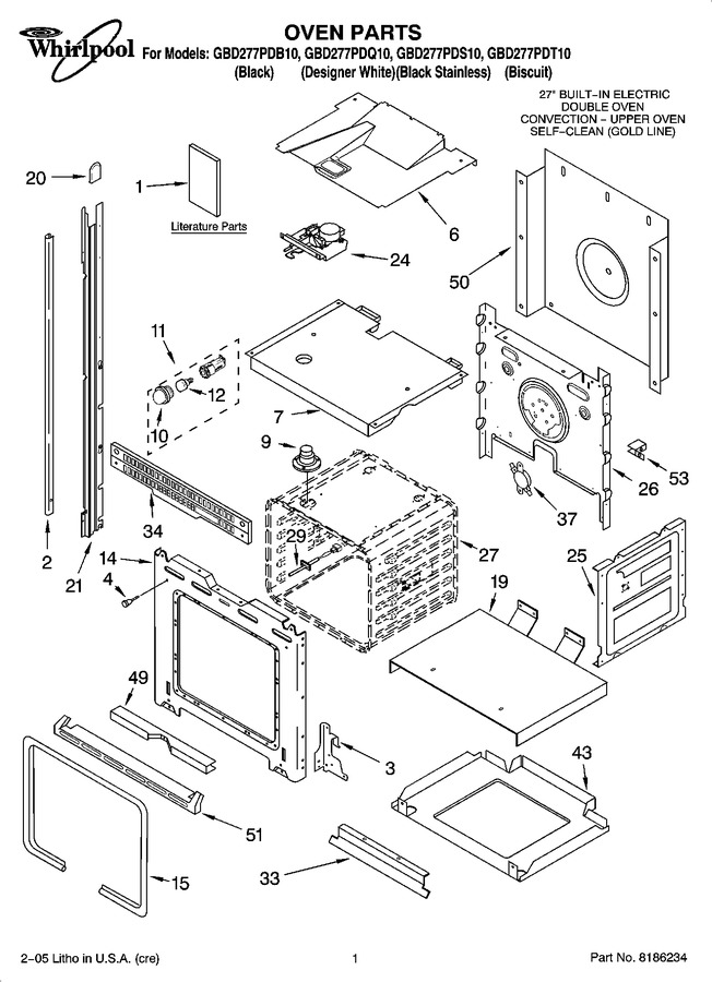 Diagram for GBD277PDS10