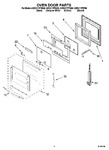 Diagram for 03 - Oven Door Parts