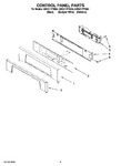 Diagram for 02 - Control Panel Parts