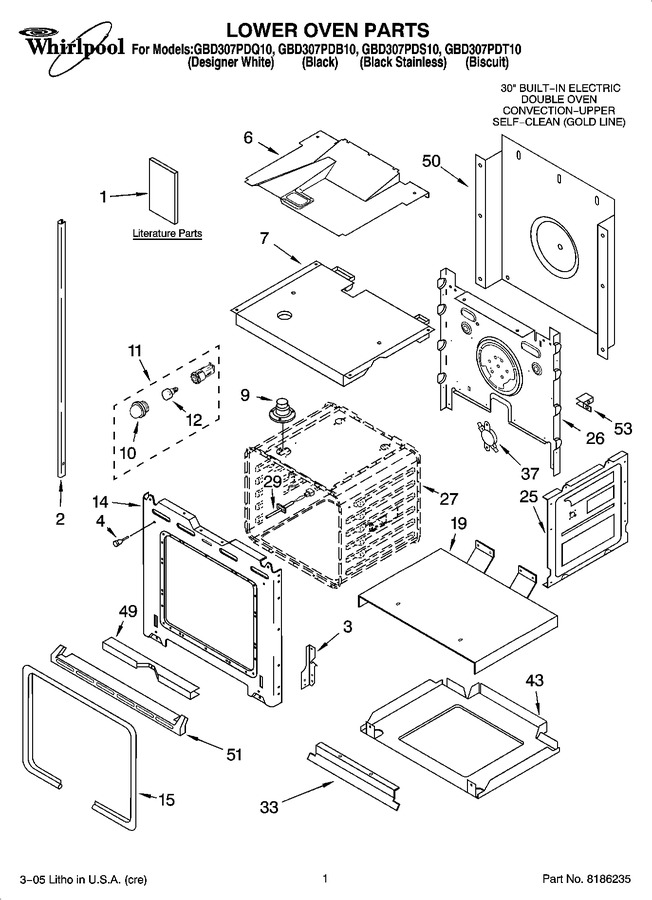 Diagram for GBD307PDQ10