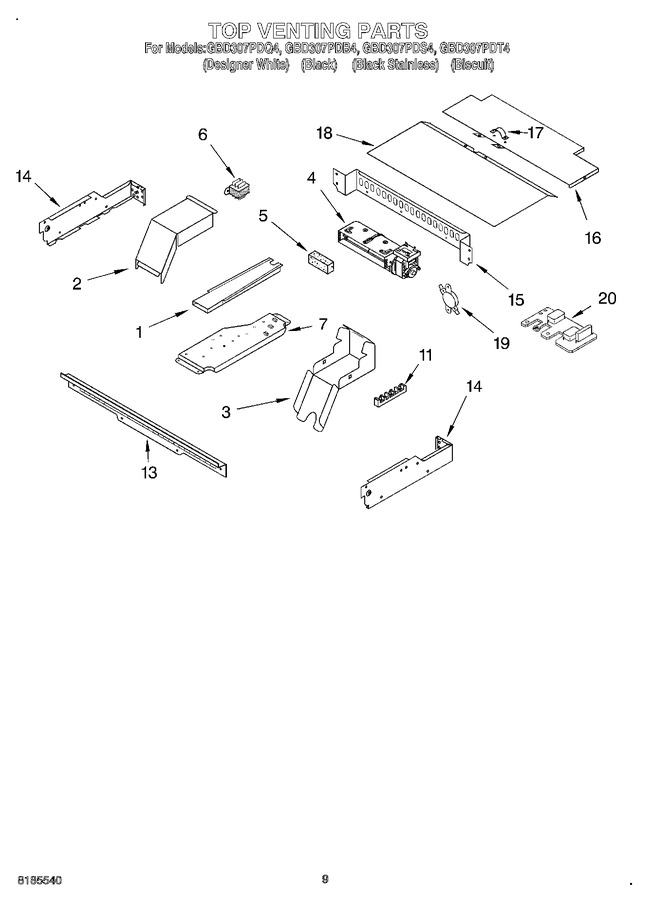 Diagram for GBD307PDS4