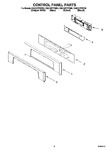 Diagram for 06 - Control Panel Parts