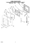 Diagram for 03 - Oven Door Parts