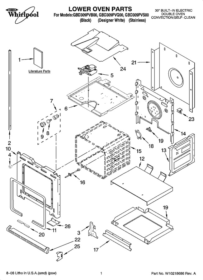 Diagram for GBD309PVB00