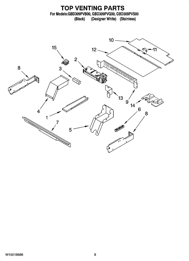 Diagram for GBD309PVB00