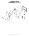 Diagram for 02 - Oven Door Parts