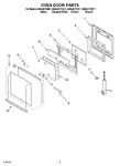 Diagram for 02 - Oven Door Parts