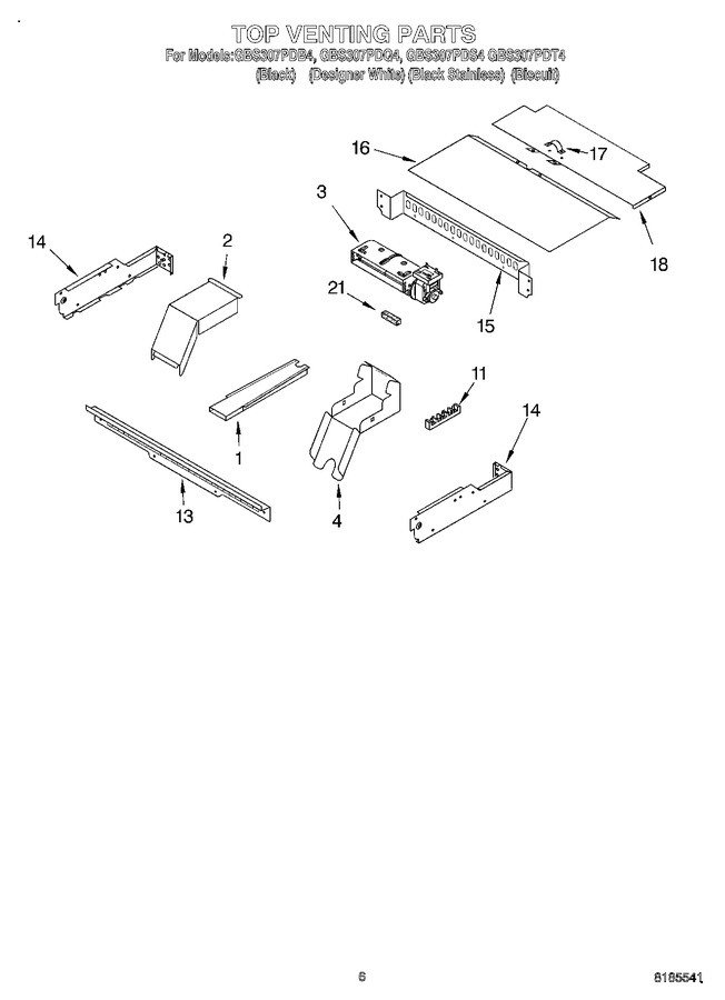 Diagram for GBS307PDQ4