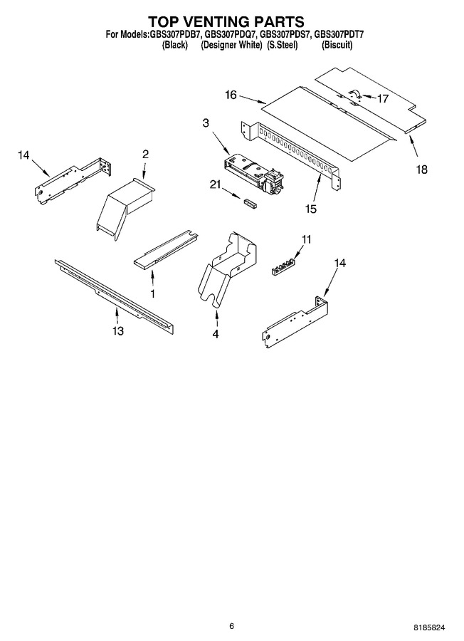 Diagram for GBS307PDQ7