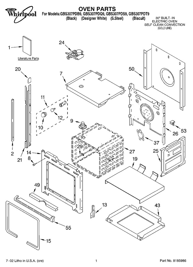 Diagram for GBS307PDT9