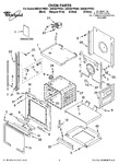 Diagram for 01 - Oven Parts