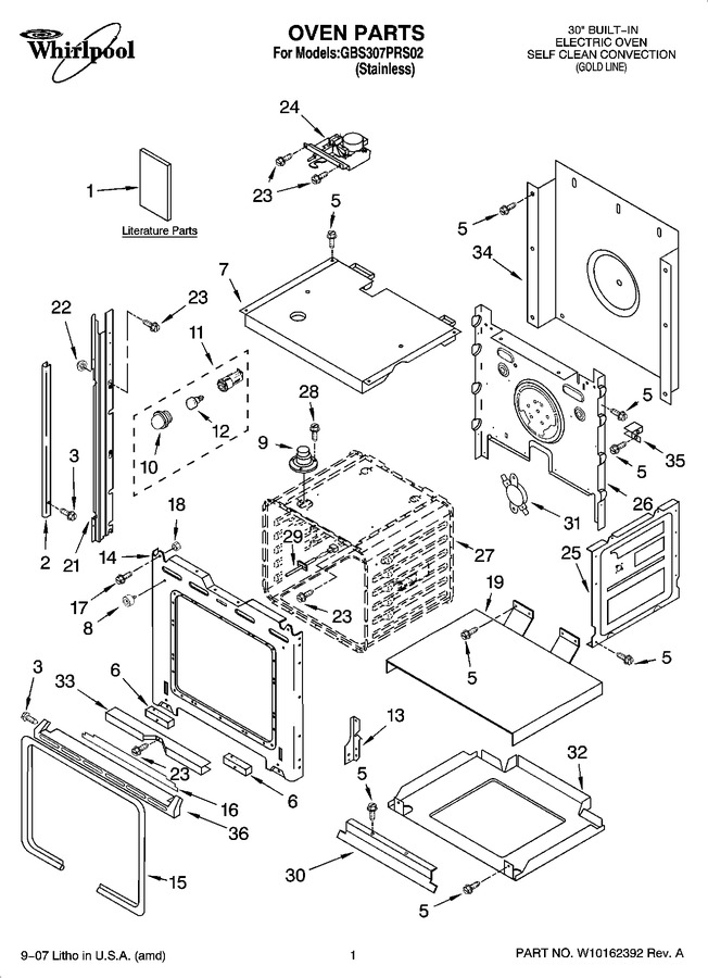 Diagram for GBS307PRS02