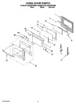 Diagram for 02 - Oven Door Parts