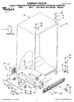 Diagram for 01 - Cabinet Parts