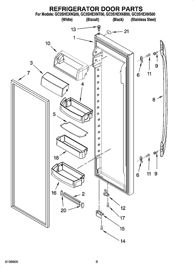 Diagram for GC3SHEXNT00