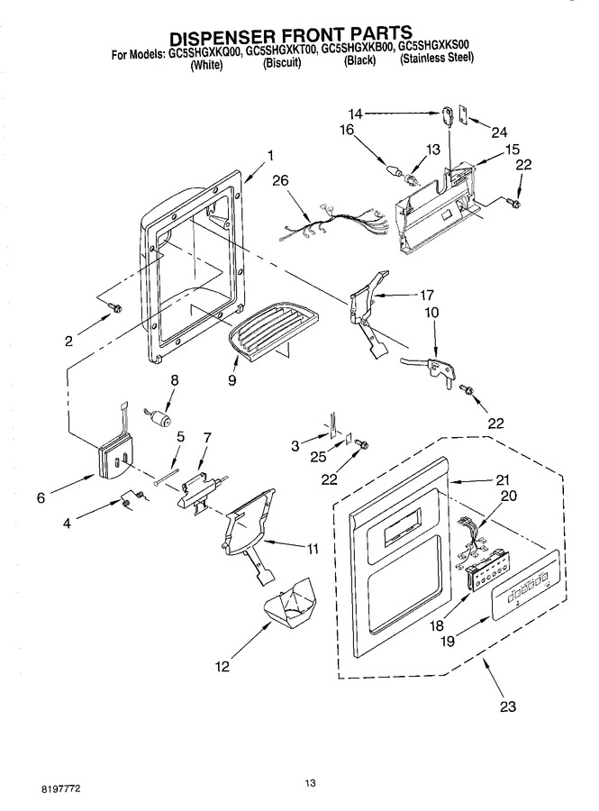 Diagram for GC5SHGXKT00