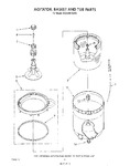 Diagram for 04 - Agitator, Basket, And Tub