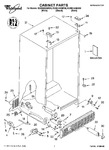 Diagram for 01 - Cabinet Parts