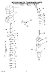 Diagram for 05 - Motor And Ice Container