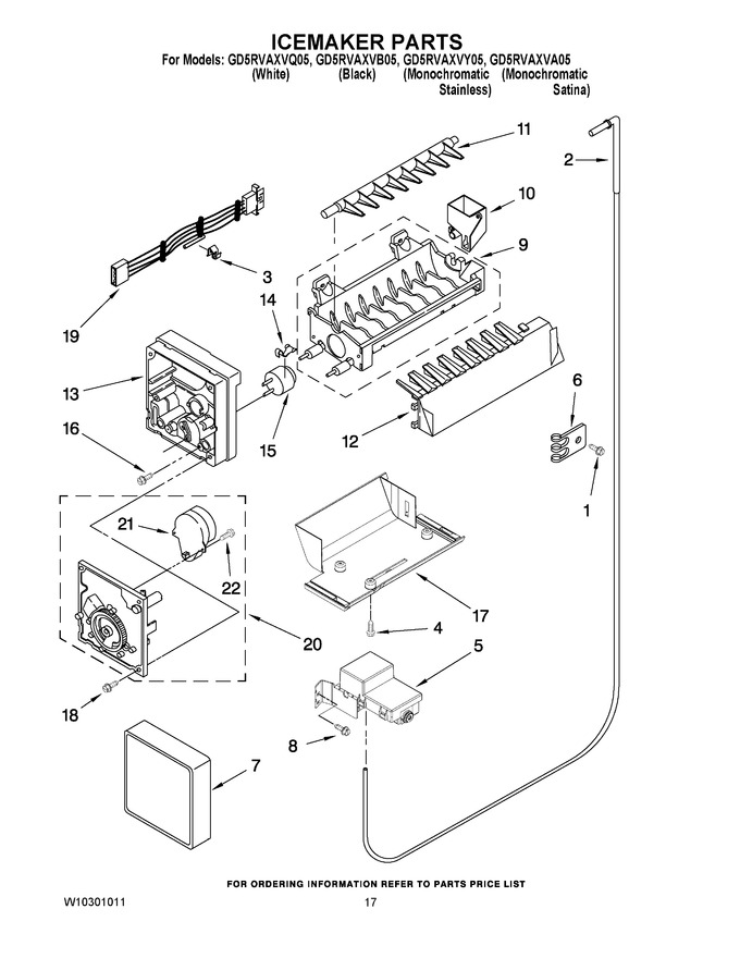 Diagram for GD5RVAXVY05