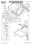 Diagram for 01 - Top And Console Parts