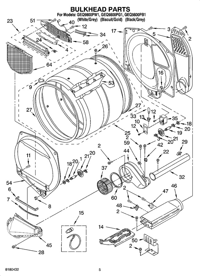 Diagram for GEQ9800PG1