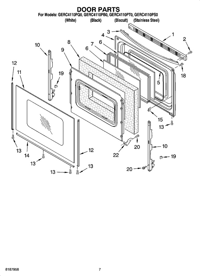 Diagram for GERC4110PB0