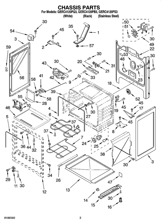 Diagram for GERC4120PB3