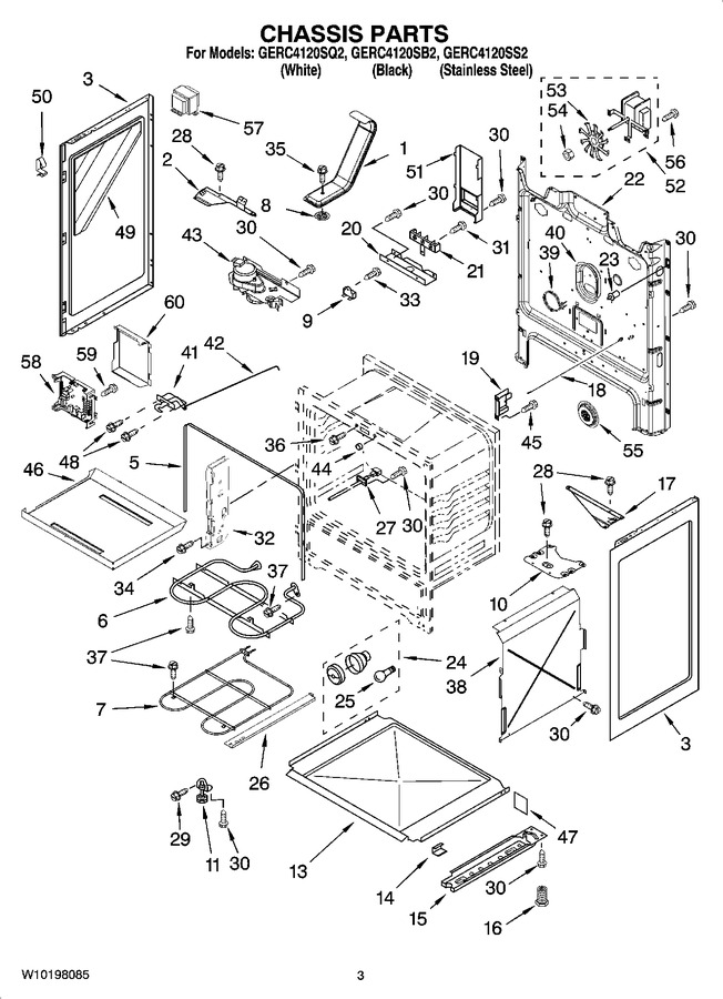 Diagram for GERC4120SB2