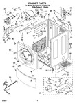 Diagram for 02 - Cabinet Parts