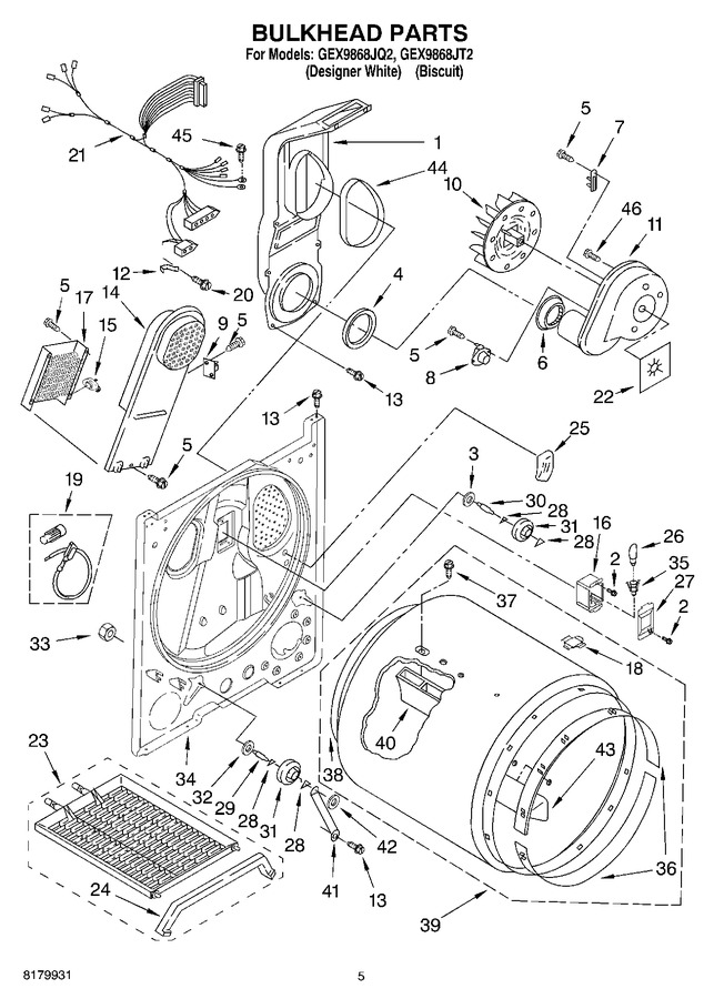 Diagram for GEX9868JT2