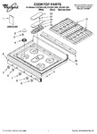 Diagram for 01 - Cooktop Parts