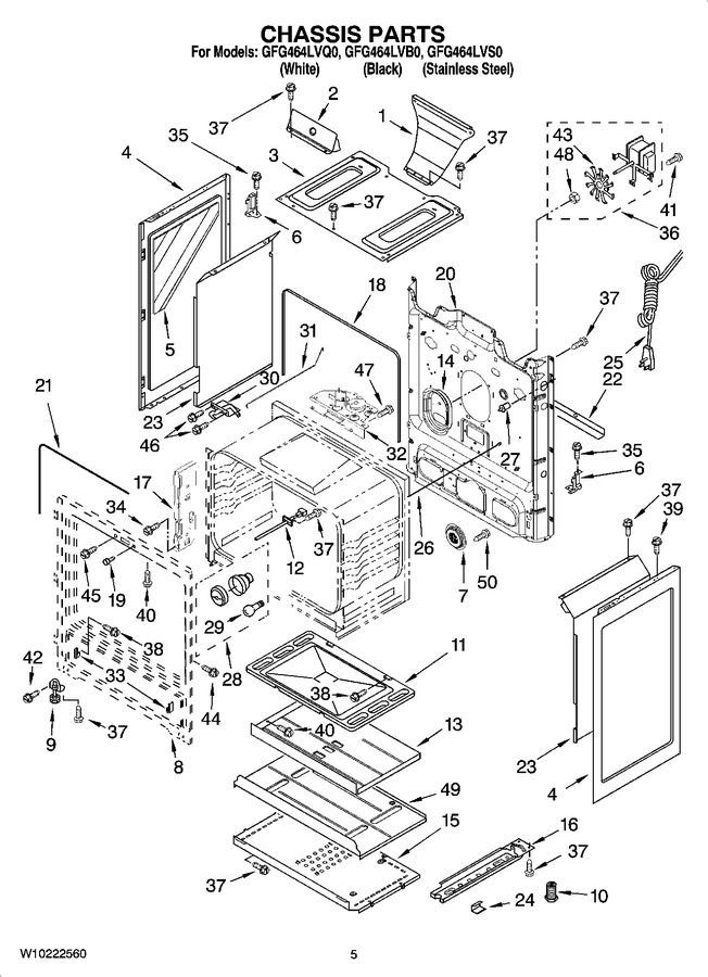 Diagram for GFG464LVS0